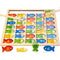 StitchesandTweed Fishing Board Game Alphabet Recognition
