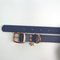 LEASh Pet Collar Biothane - Berry Blue Rose Hardware