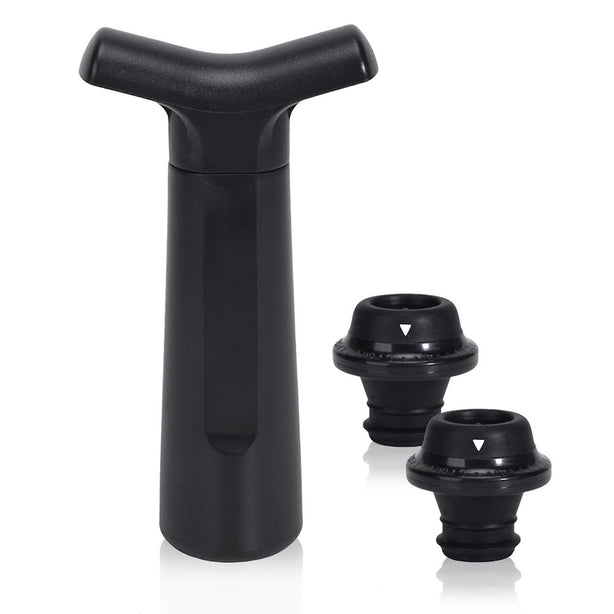 StitchesandTweed Wine Saver Manual Pump with 2 Stoppers