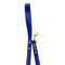LEASh Pet Leash Biothane - Berry Blue Gold Hardware