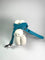 LEASh Pet Leash Biothane - Ocean Blue Black Hardware