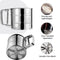 StitchesandTweed Hand Press Sift for Flour, Sieve Sifter for Baking Cakes