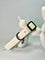 LEASh Pet Collar Biothane - White