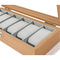 StitchesandTweed Natural Wood 6 Slot Watch Organizer Box
