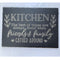 StitchesandTweed Slate Serving Plate - Charcuterie Board Kitchen Is Where Friends And Family Gather