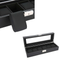 StitchesandTweed Matte Leatherette 6 Slot Watch Organizer Case