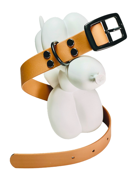 LEASh Pet Collar Biothane - Carnaby Tan