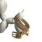 LEASh Pet Collar Biothane - Santa Fe Gold Hardware