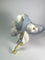 LEASh Pet Leash Biothane - Arctic Blue Gold Hardware
