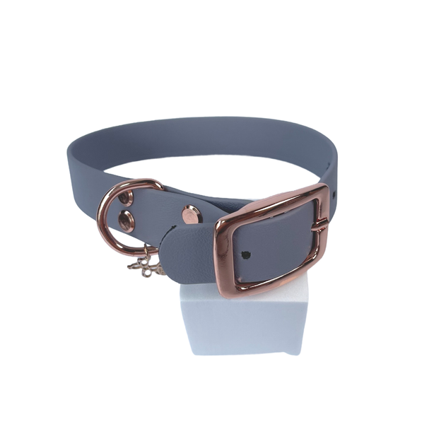 LEASh Pet Collar Biothane - Periwinkle