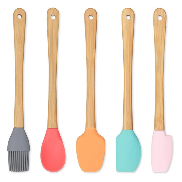 StitchesandTweed Mini Spatula Baking Utensil Set of 5
