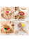 StitchesandTweed Kitchen Set for Kids Toddler Play Pretend Cooking Playset