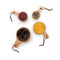 StitchesandTweed Natural Wood Measuring Cups and Spoon Set