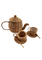 StitchesandTweed Rattan Toy Teapot Set