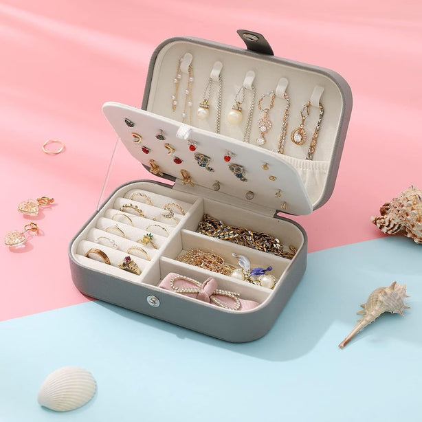 StitchesandTweed Trixie II Jewellery Box Grey
