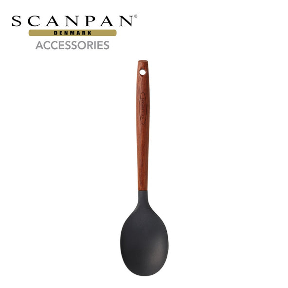Scanpan 31Cm Spoon, Silicone/Carbonized Ash (Local Delivery Only)