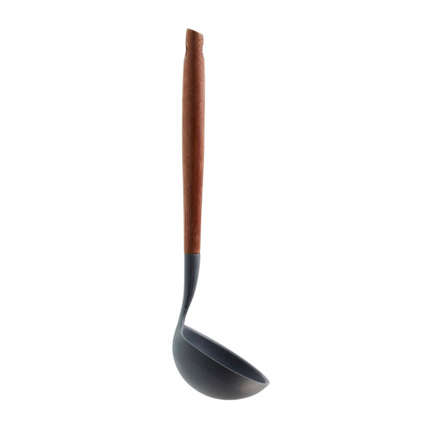 Scanpan 31Cm Soup Ladle, Silicone/Carbonized Ash