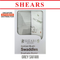 Shears Baby Swaddle Breathable Toddler Bamboo Muslin Blanket 2 PCS Grey Safari