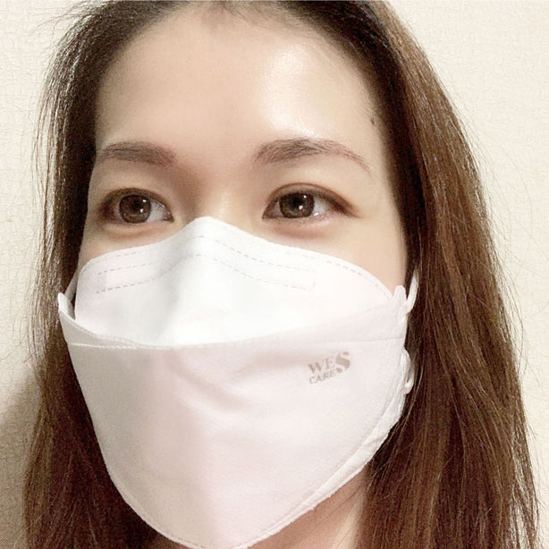 Wes Cares 3D Premium Face Mask [20Pc] (KF94 Design) | Made In Singapore | BFE 99.9% UV Sterilised
