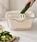 3 in 1 Vegetable Slicer Cutter Drain Basket / Grater Bowl / Strainer / mincer