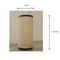 Rattan style umbrella holder