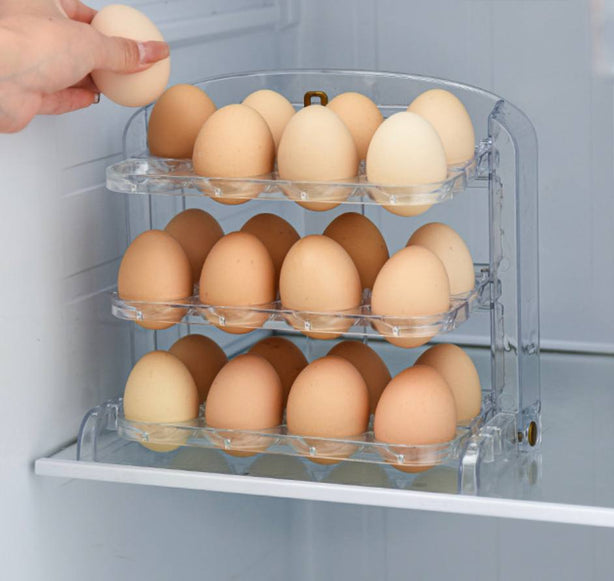 Egg storage organiser for refrigerator