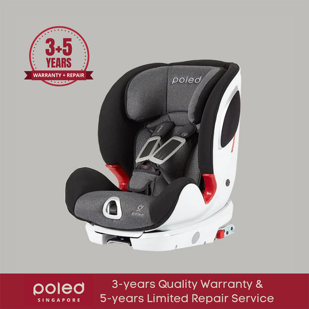 Poled x Hyundai Y-FIX Pro Toddler Car Seat | Bohemian Gray