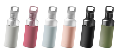 Hydy Estiva Tritan Bottle 590ML Clear
