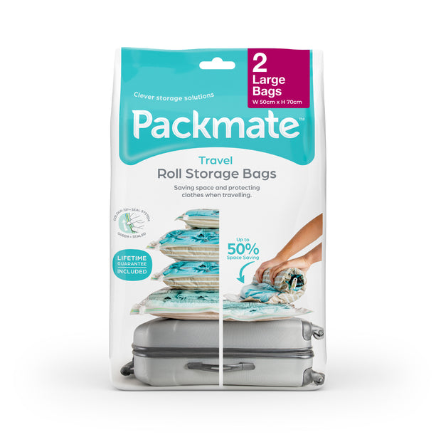 Pack Mate Travel/Roll Vacuum Storage Bags