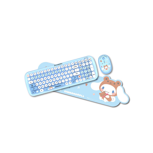 thecoopidea Sanrio TAPPY+ Wireless Keyboard & Mouse Set - Cinnamoroll