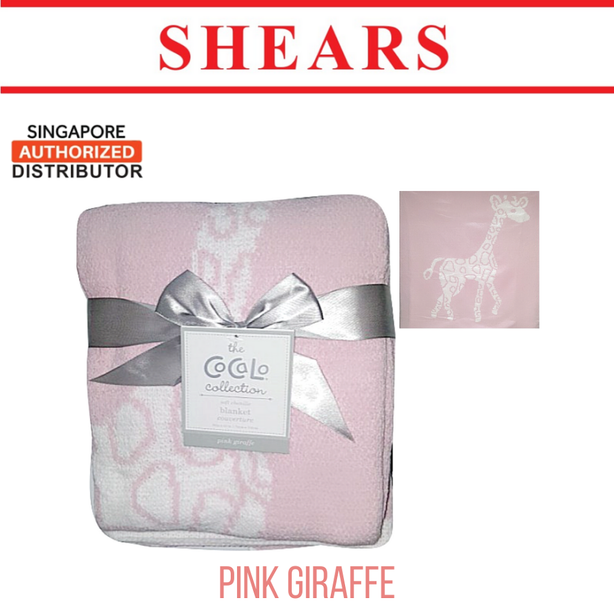 Shears Baby Blanket Cocalo Breathable Toddler Blanket Pink Giraffe