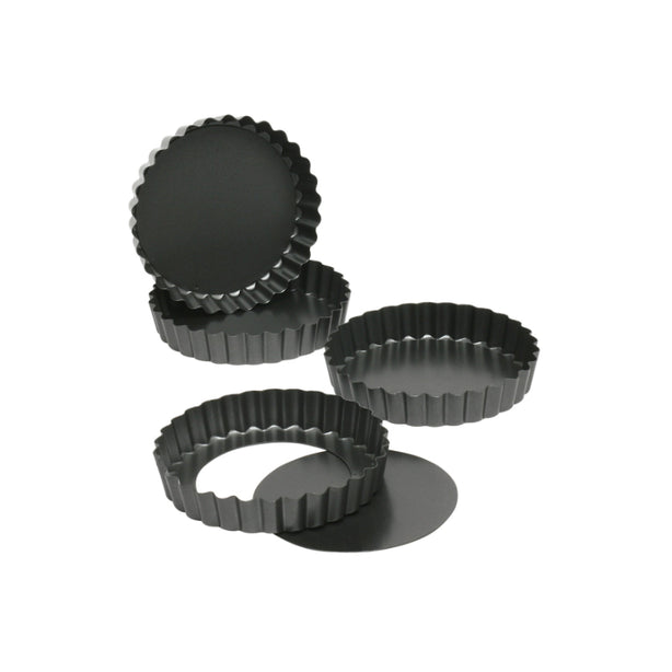 Wiltshire Easybake Mini Tart Pans Set 4
