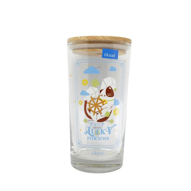 Ocean Neko Fortune Personal Glass 570ml