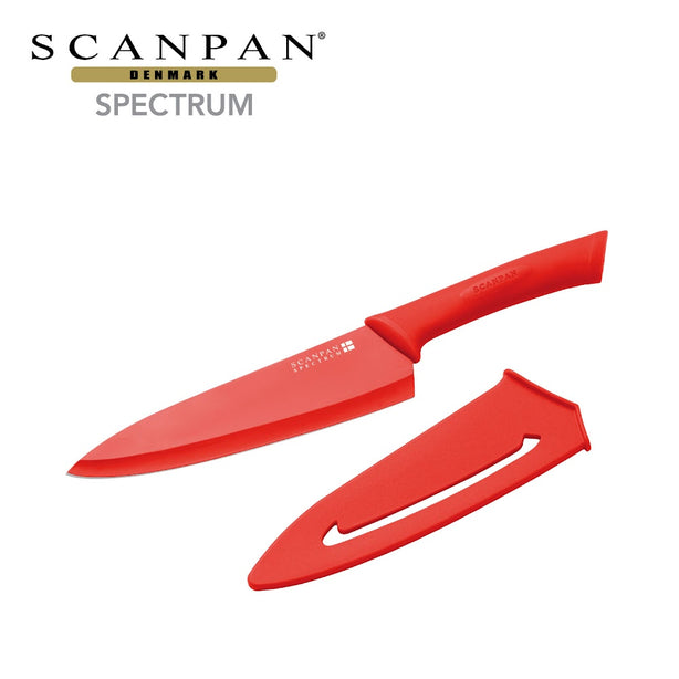 Scanpan Spectrum 18cm Chef Knife (Red)