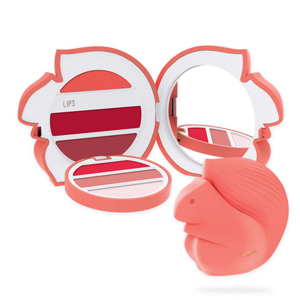 Pupa Squirrel Makeup Gift Kit Set N.1 #002 Cherry Red