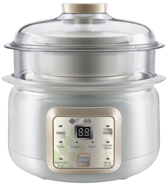 SONA 1.5L Digital Double Boiler SDB 1015 (Local Delivery Only)