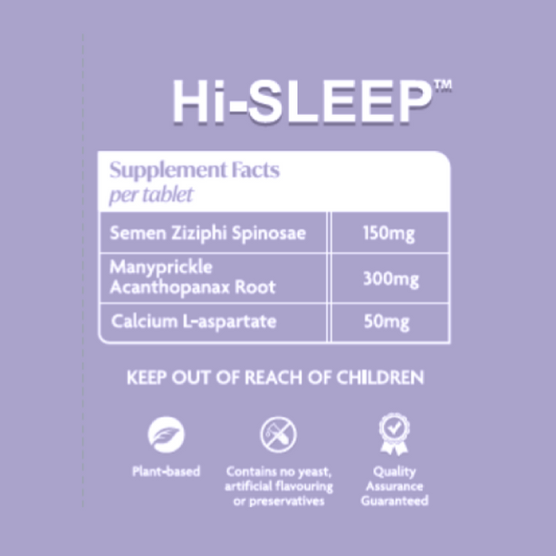 QN Wellness Hi-Sleep™ - 60 Caplets x 1 box