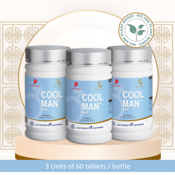 QN Wellness Cool Man‚Ñ¢ - 60 Caplets x 3 boxes [Super Valued Pack]