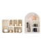Soft Arc Minimalist Niche Storage rack decorative shelf