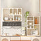 Soft Arc Minimalist Niche Storage rack decorative shelf