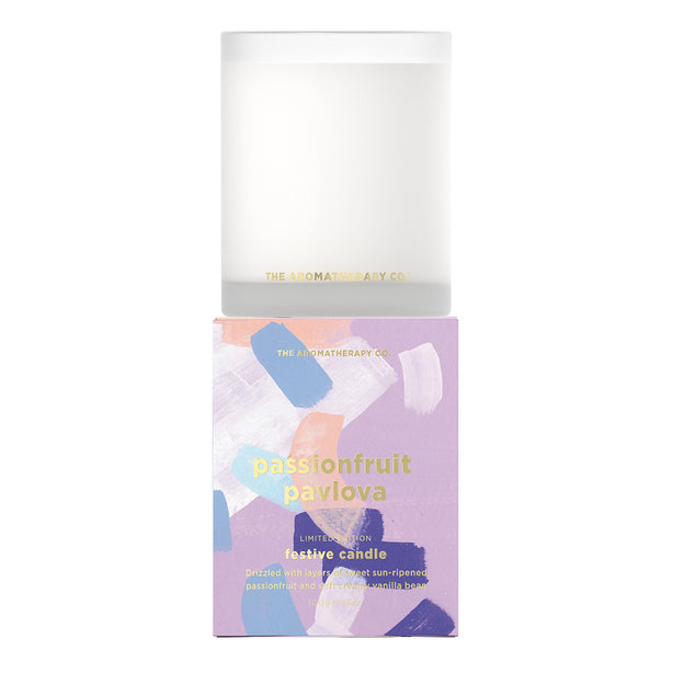 TAC Festive Favours Votive Soy Candle - Passionfruit Pavlova (100g)