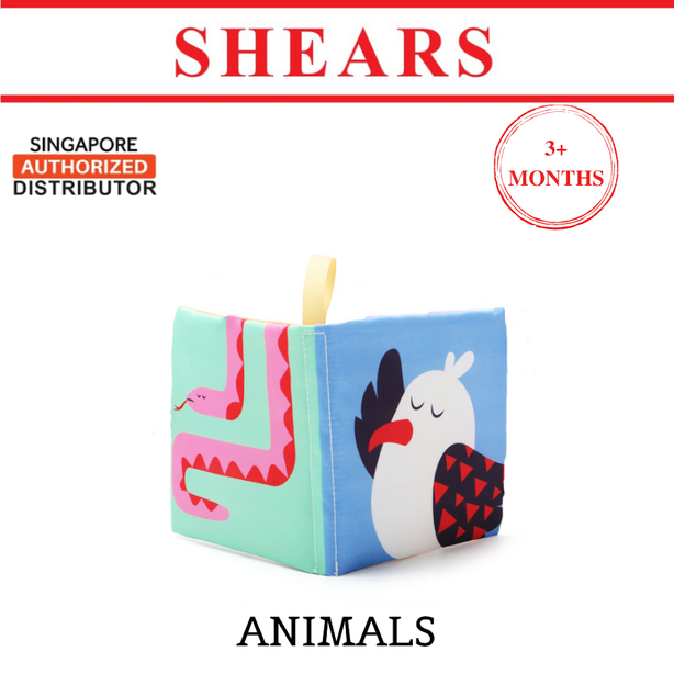 Shears Baby Cloth Book Toddler Learning Book Cute Animals Cognitive