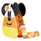 LOUNGEFLY DISNEY MICKEY AND MINNIE CANDY CORN CROSSBODY