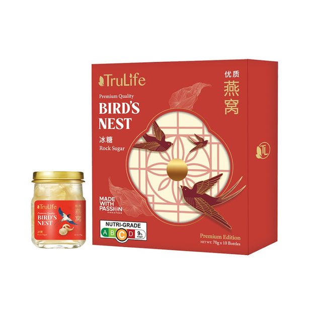 TruLife Premium Bird's Nest (Rock Sugar) Gift Pack 10x70g