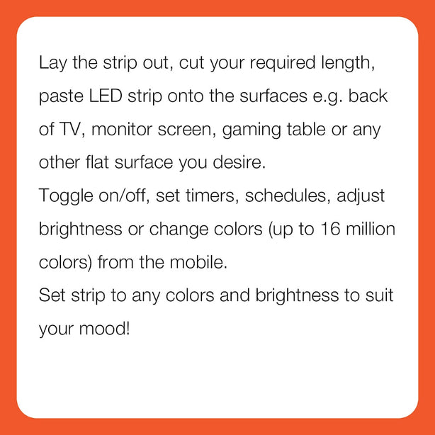 Mowe MW890L Smart LED Light Strip (5m)