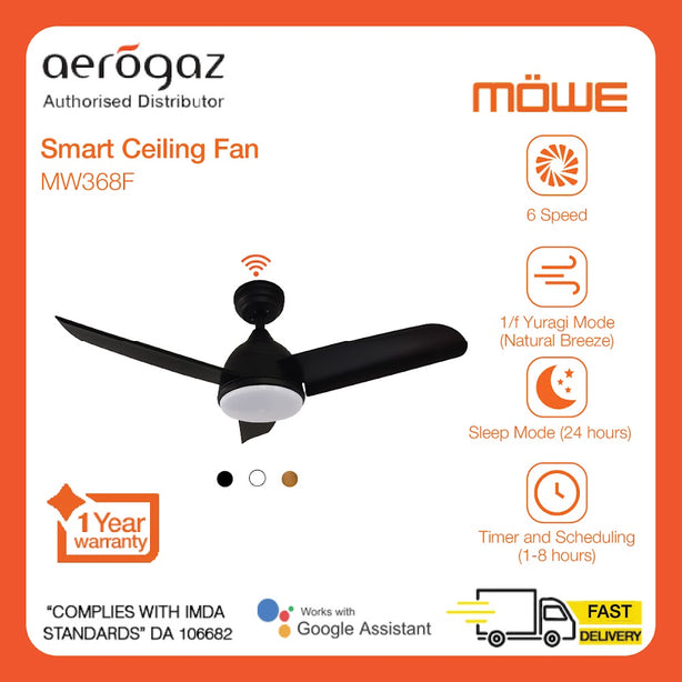 Mowe Smart Ceiling Fan 36
