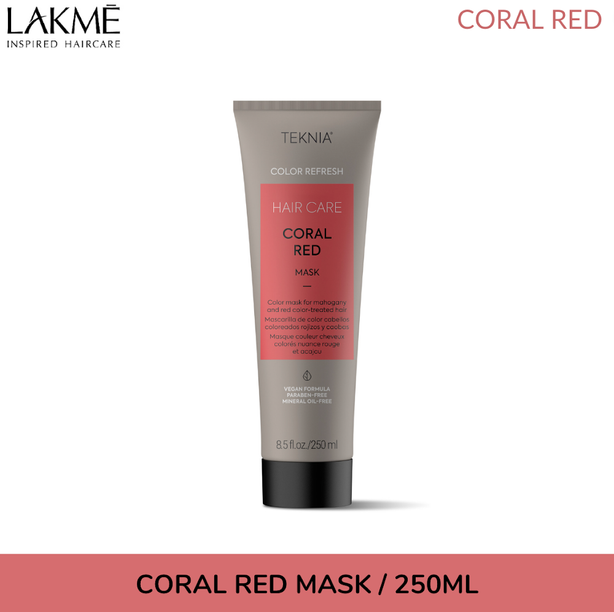Lakme Teknia Rrefresh Coral Red Mask 250ml