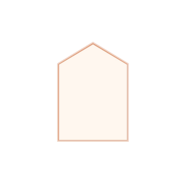 Noriterboard - Lillie Hus Board One Tone in Natural Wood (M size) - Beige/Ivory + Free Gifts