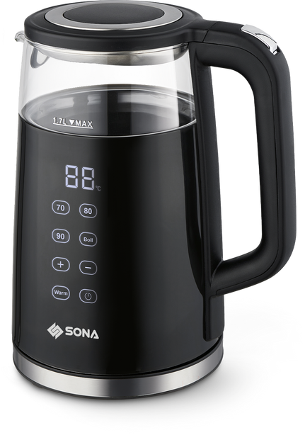 SONA 1.7L Digital Double Layer Glass Kettle SGK 5046 (Local Delivery Only)
