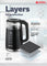 SONA 1.7L Digital Double Layer Glass Kettle SGK 5046 (Local Delivery Only)